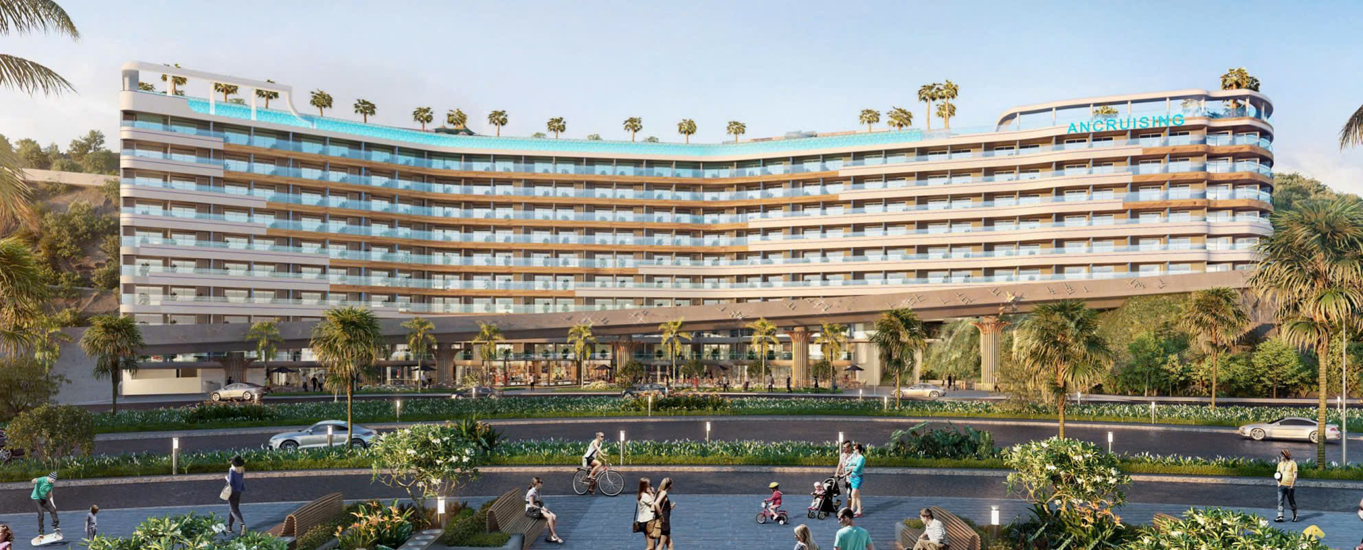 Tòa nhà Horizon Ocean Front — Mặt tiền