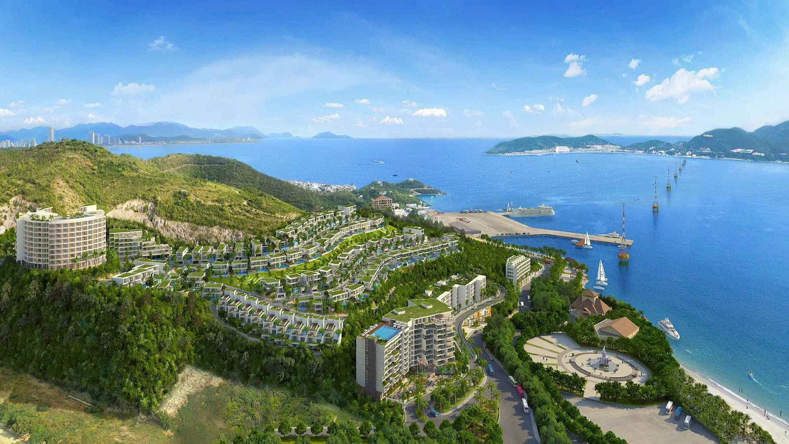 Phối cảnh tổng thể Anh Nguyễn Ocean Front